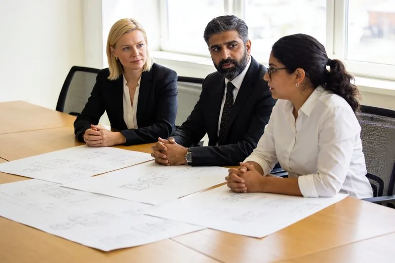 A Founding Board at work during the year.