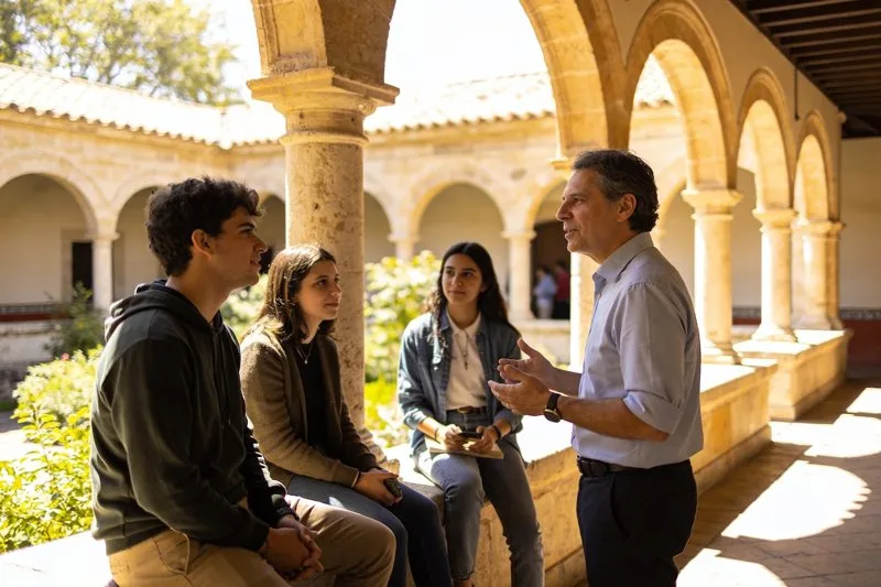 Members of a university community taking part in the consultation.